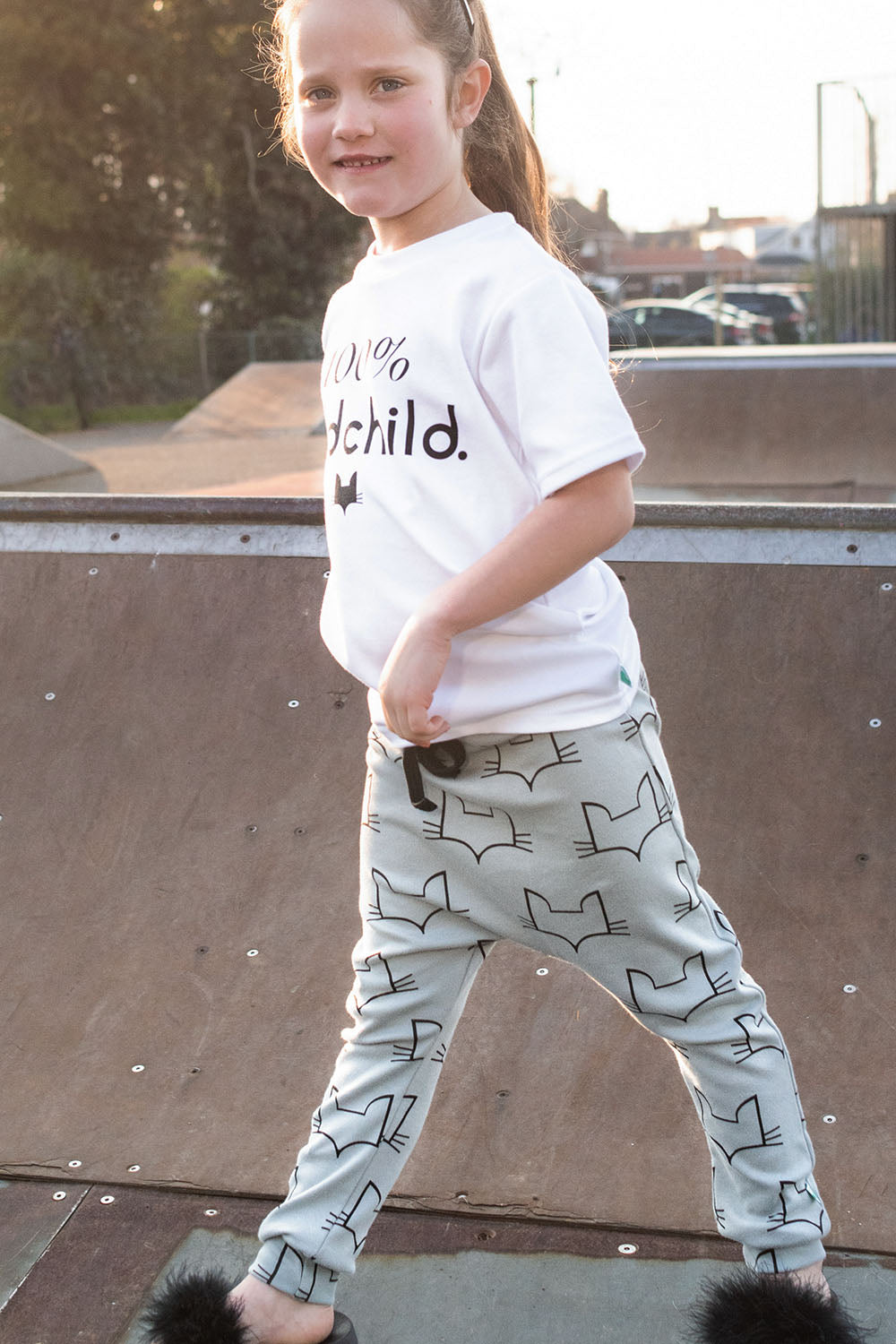 100% organic cotton. made in Britain using chemical free inks.