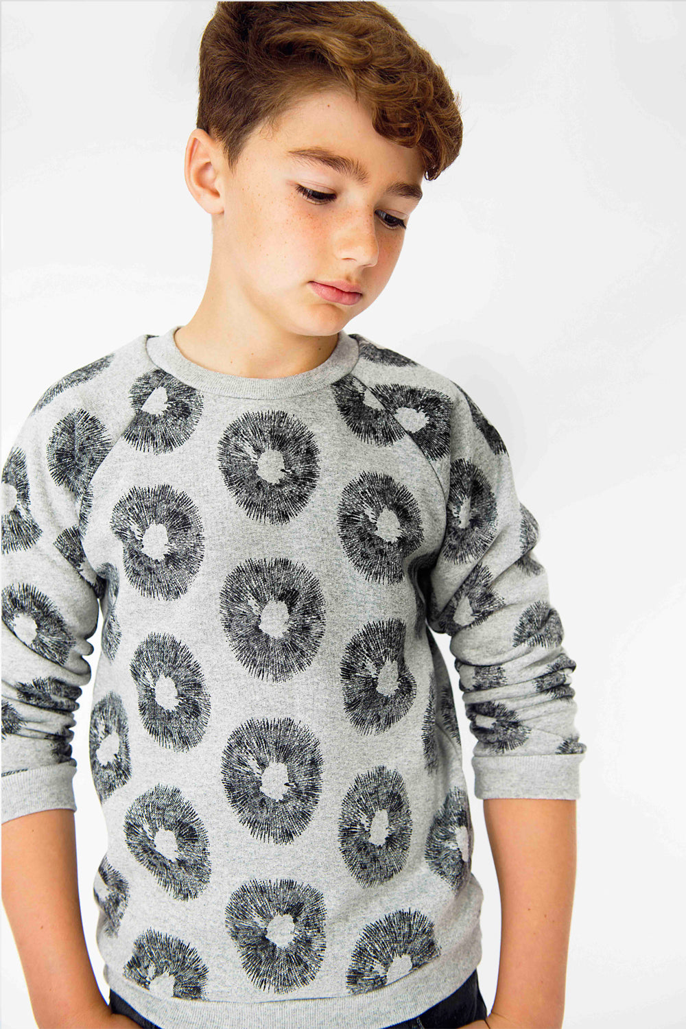 Unisex long sleeved sweatshirt, Made and designed in Britain