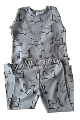 Foxhead Loungewear Set - Blue