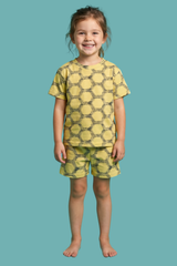 Yellow Hexagon Cosyware Set